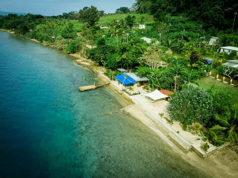 Aerial view of Starfish Beach Bar